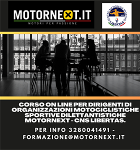 CORSO PER DIRIGENTI DI ORGANIZZAZIONI MOTOCICLISTICHE SPORTIVE...