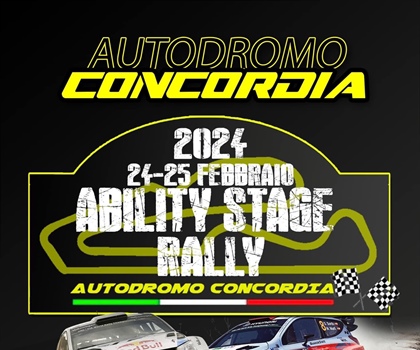 Ability Rally Stage e' un rally/regolarita' in pista per macchine...